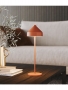 zafferano, Lampada da tavolo e a sospensione Amelie color terracotta